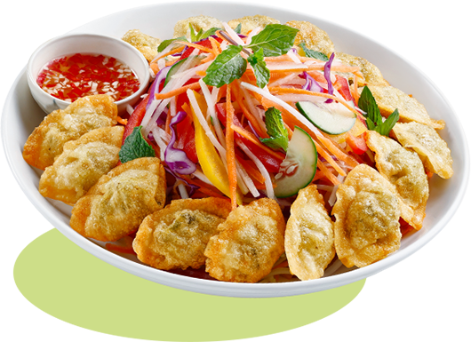 Súp mandu hải sản rau củ
